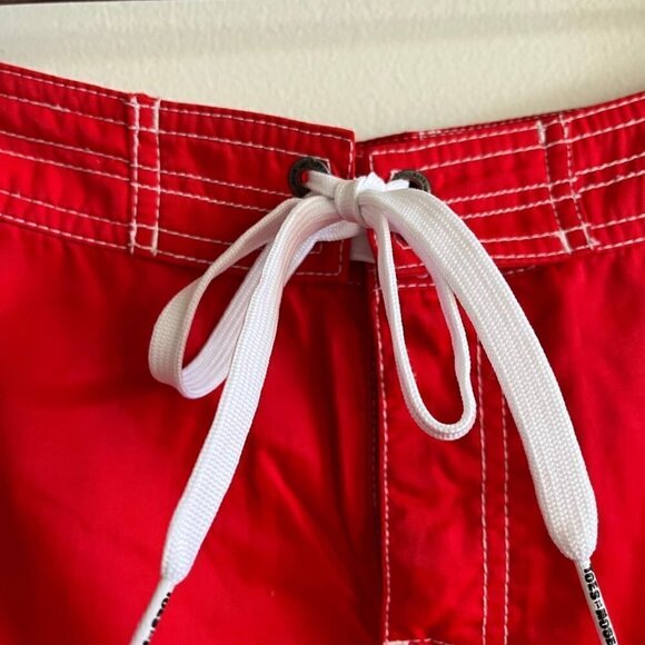 Toes on the Nose Mens Board shorts size 34 / red / EUC - Picture 3 of 9
